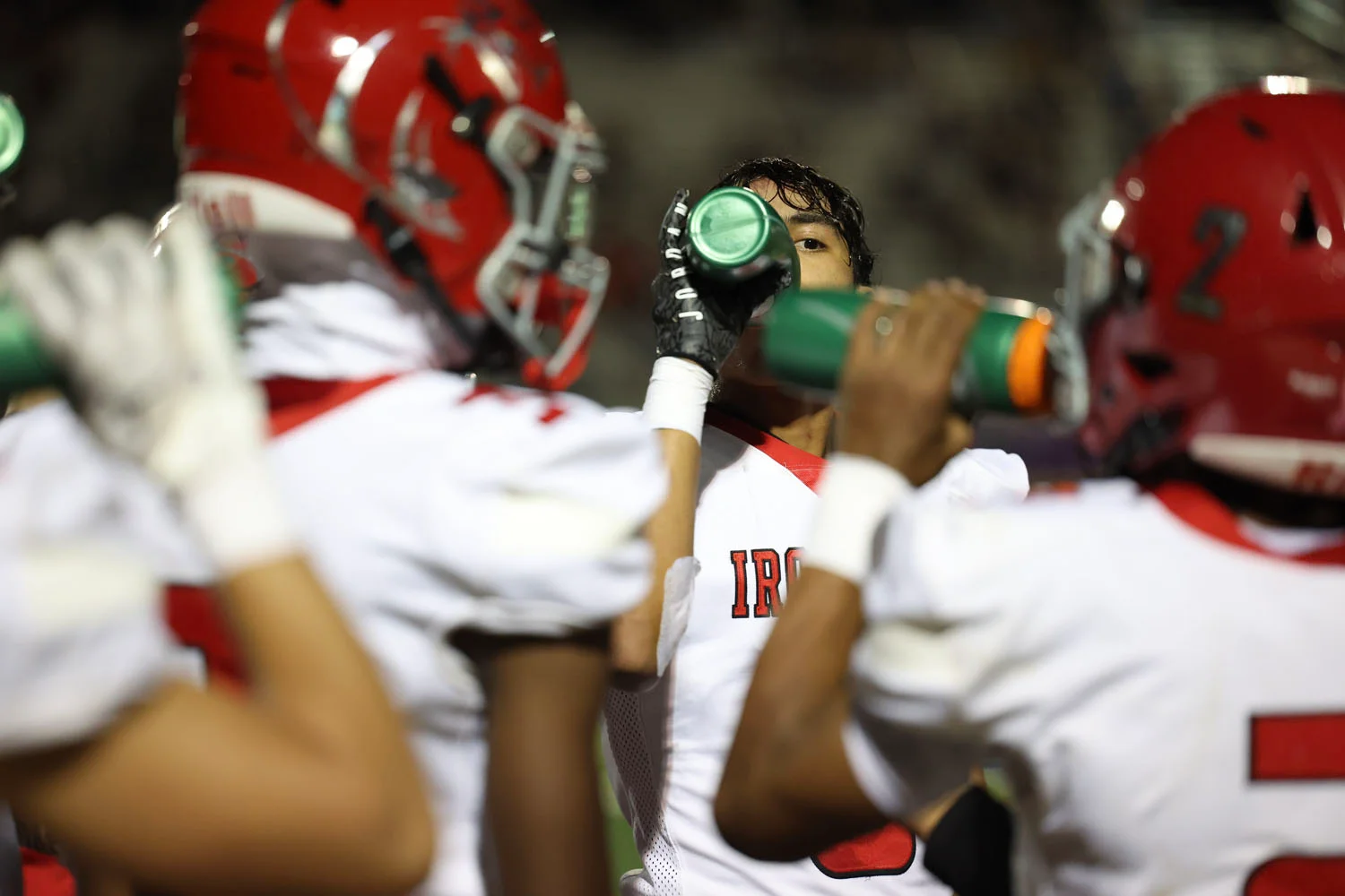 Getting water during the timeout